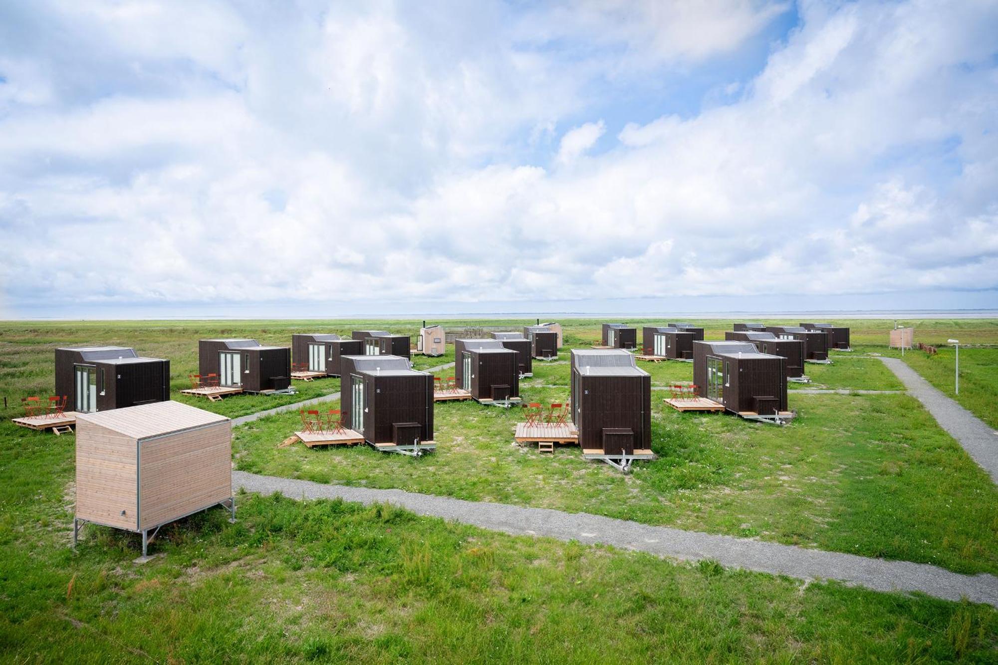 Tiny House Nature 10 Innenlage - Green Tiny Village Harlesiel Carolinensiel Luaran gambar